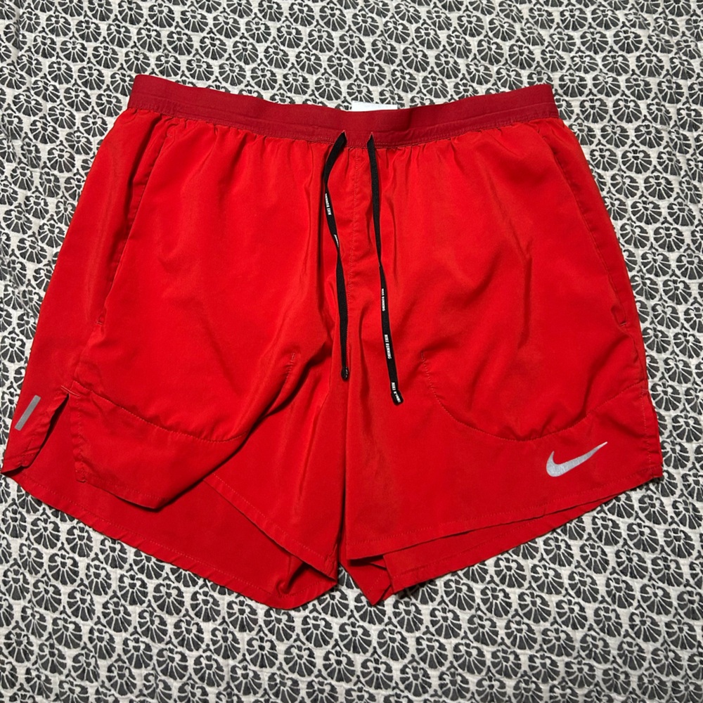Nike Red Running Shorts